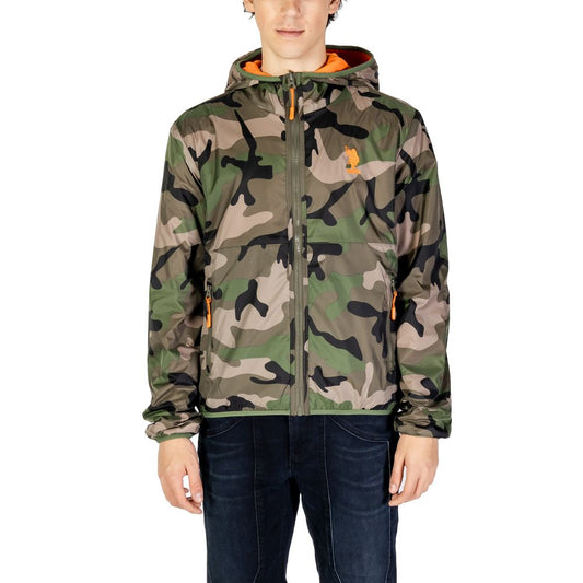 U.S. POLO ASSN. Grüne Polyamid-Shelljacke