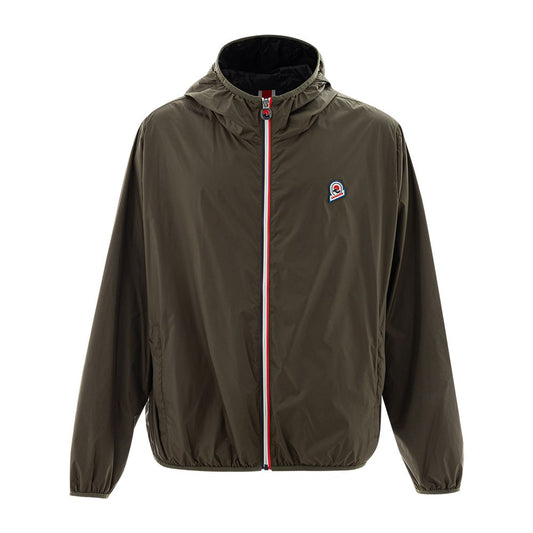 Invicta Grüne Polyamid-Shell-Jacke