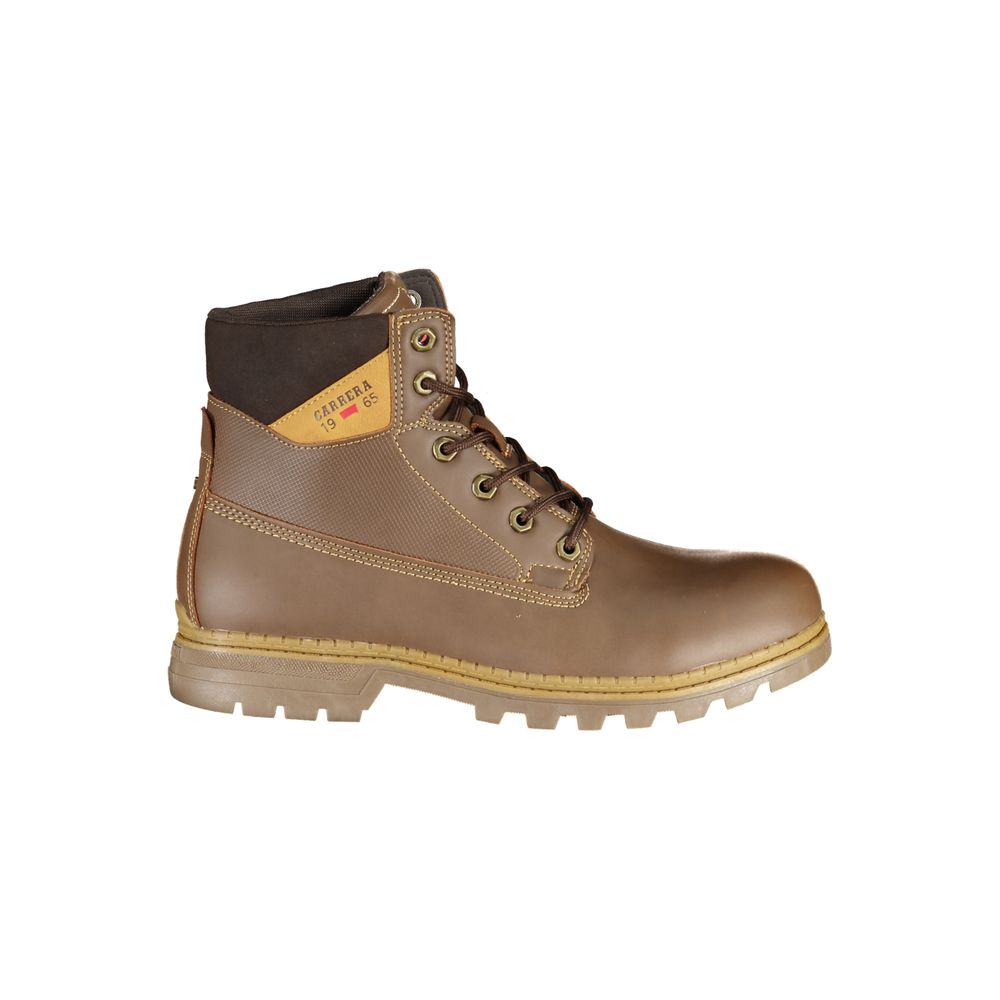 Carrera Marrone Poliuretano Uomo Stivaletto