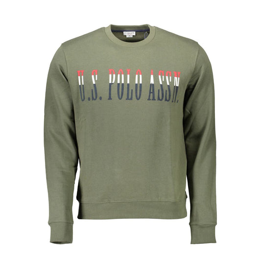 U.S. POLO ASSN. Groen Katoenen Herensweatshirt