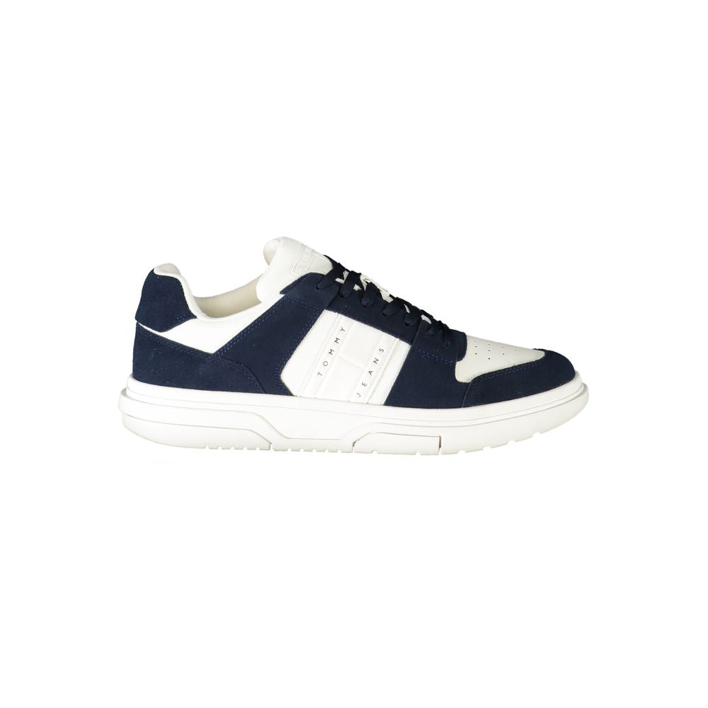 Tommy Hilfiger Blue Polyurethane Men Sneaker