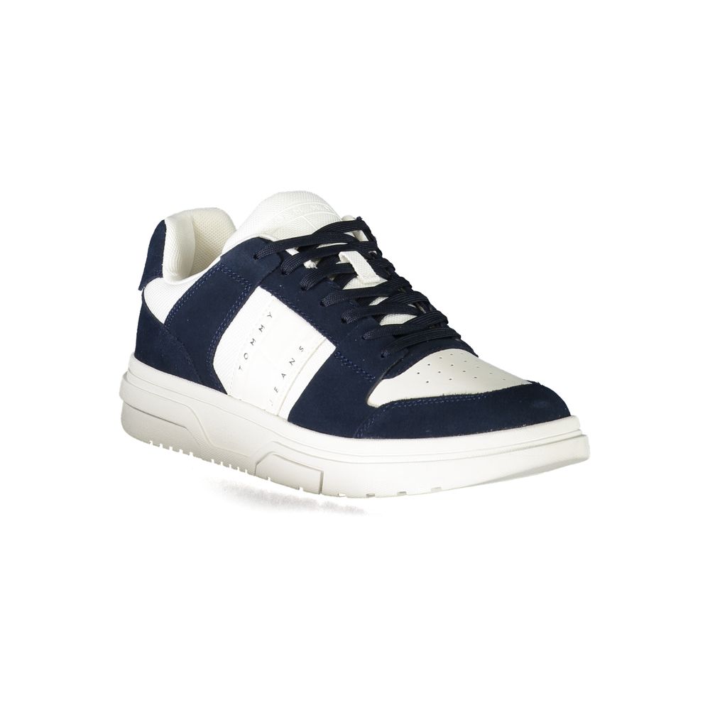 Tommy Hilfiger Blue Polyurethane Men Sneaker