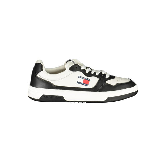 Tommy Hilfiger Black Polyurethane Men Sneaker