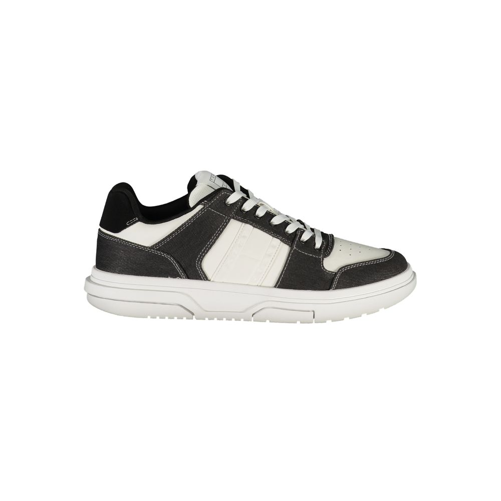 Tommy Hilfiger Nero Polyurethane Men Sneaker