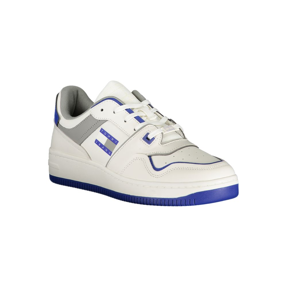 Tommy Hilfiger Royal Blue Polyurethane Men Sneaker