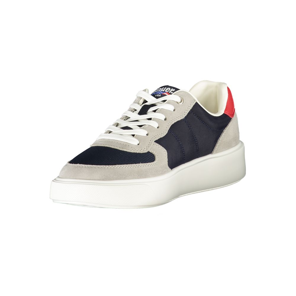 Blauer Blue Polyurethane Men Sneaker