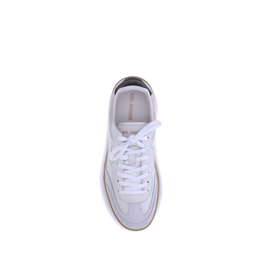 Axel Arigato White Calf Leather Bos Taurus Low Top Sneakers