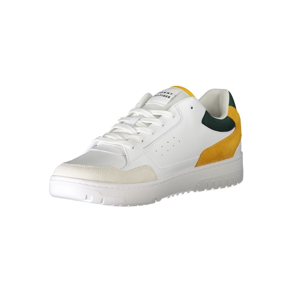 Tommy Hilfiger Bianco Leather Men Sneaker