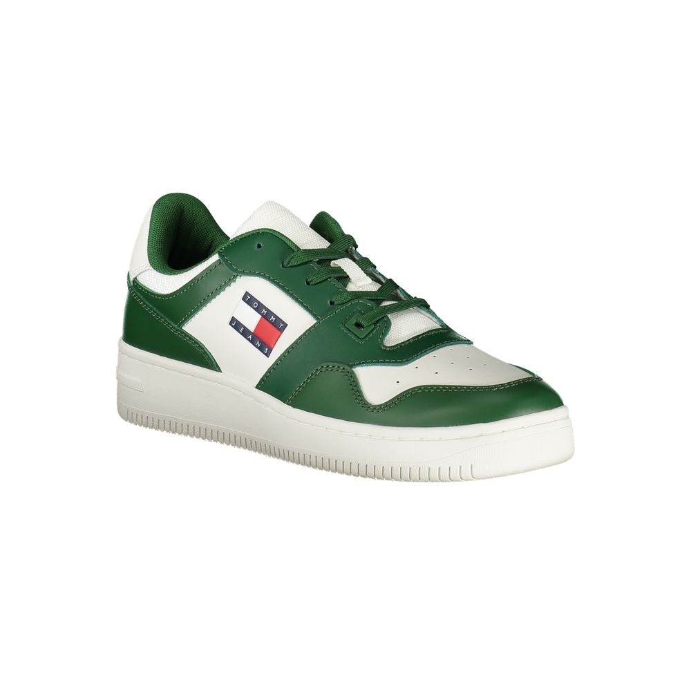 Tommy Hilfiger Verde Leather Men Sneaker