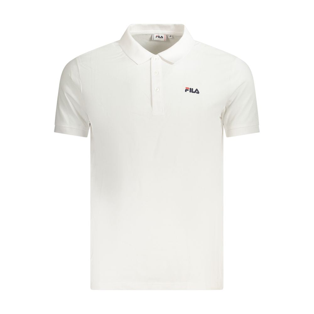 Fila Herren Polohemd aus weißer Baumwolle