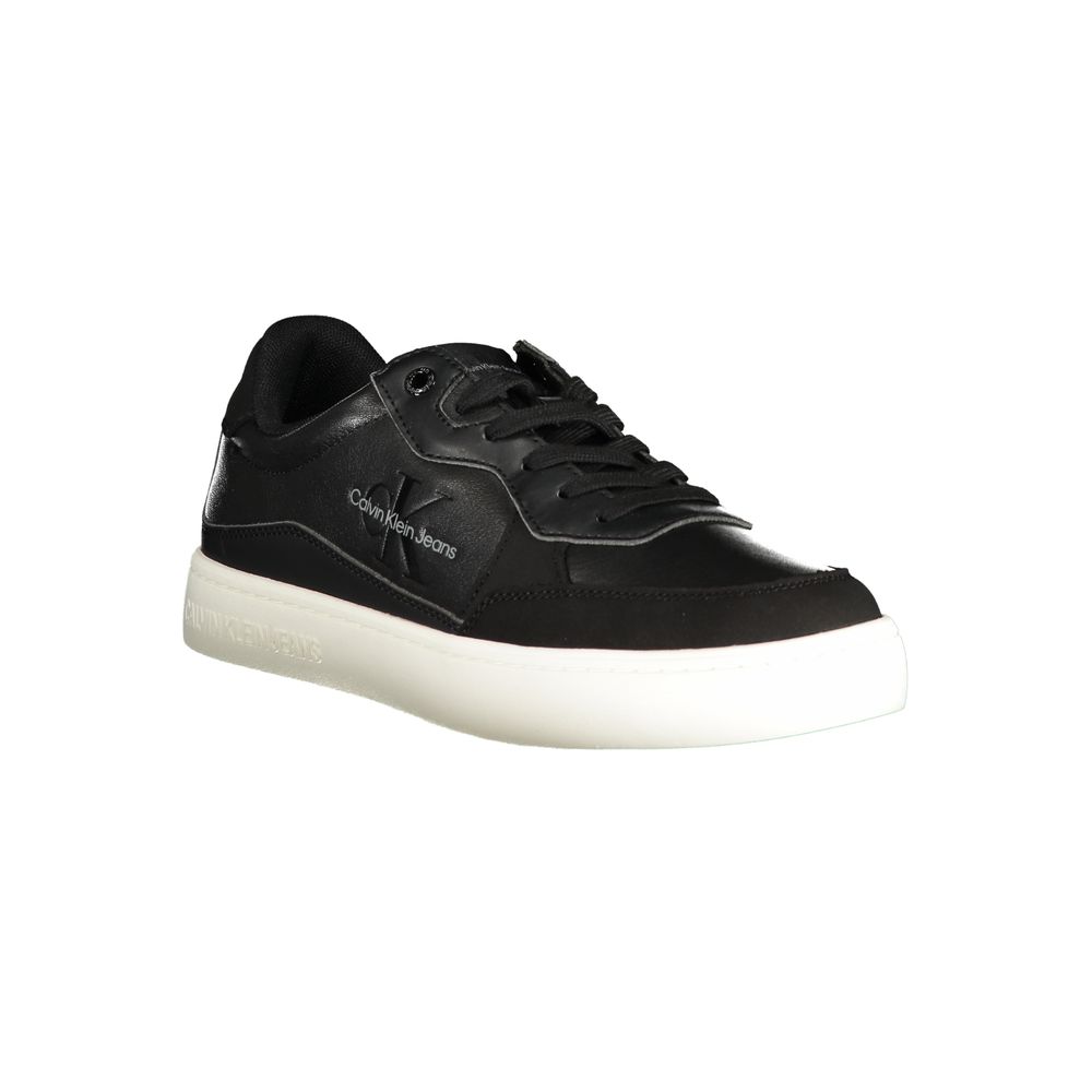 Calvin Klein Nero Polyurethane Men Sneaker