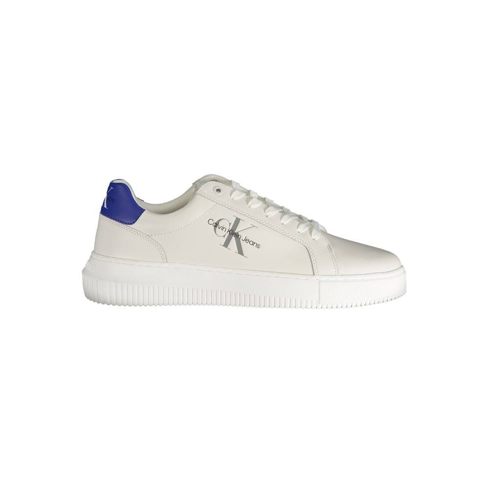 Calvin Klein White Leather Men Sneaker