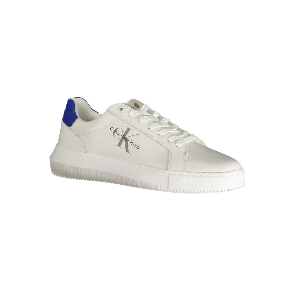 Calvin Klein White Leather Men Sneaker