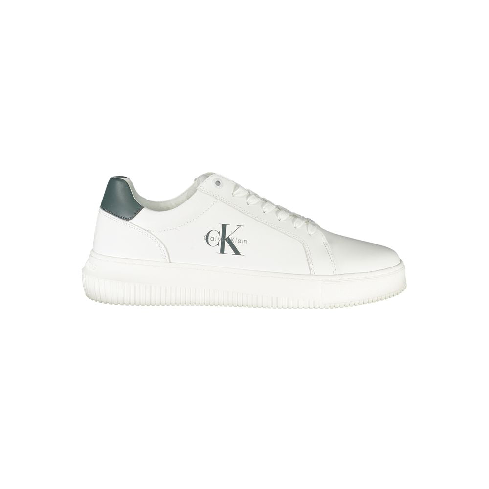 Calvin Klein Bianco Polyurethane Men Sneaker