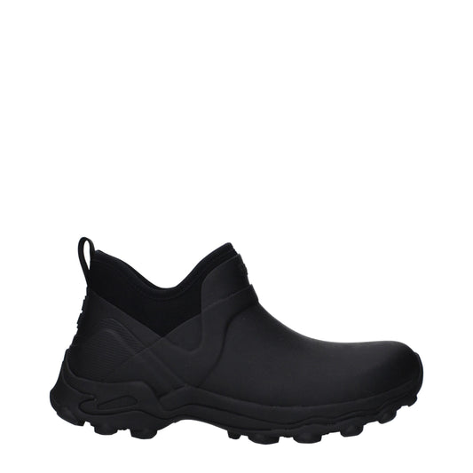Givenchy Black Cotton Ankle Boots