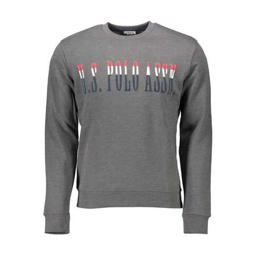 U.S. POLO ASSN. Grijs Katoenen Heren Sweatshirt