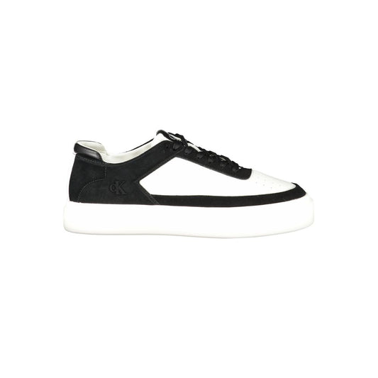 Calvin Klein Bianco Polyurethane Men Sneaker