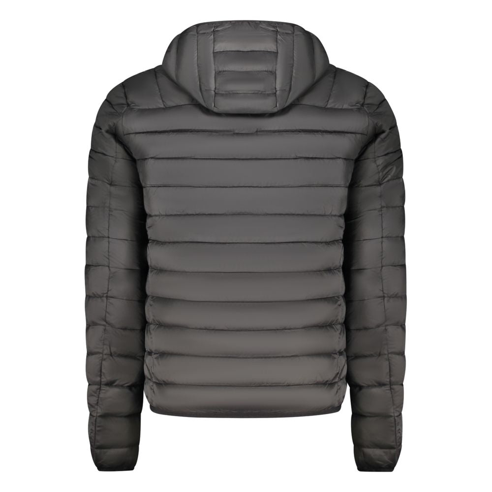 Cavalli Class Black Polyester Light Jacket