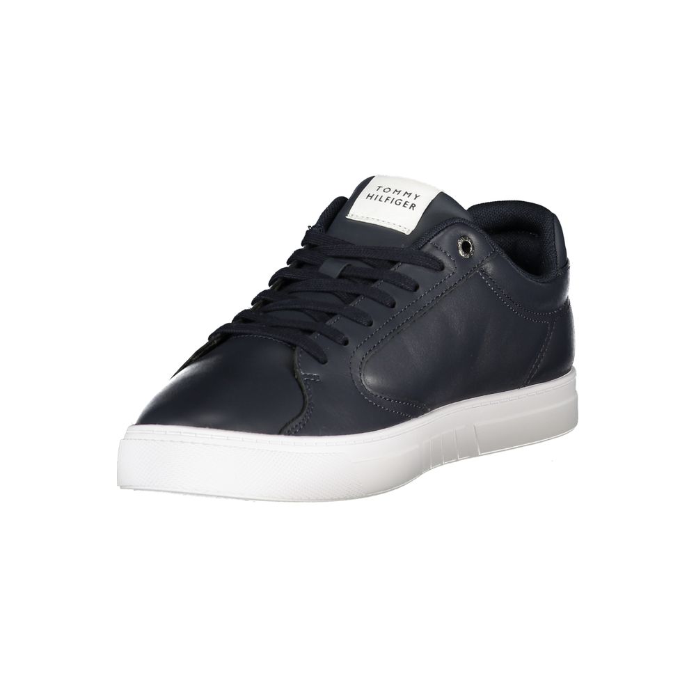 Tommy Hilfiger Blue Polyester Men Sneaker
